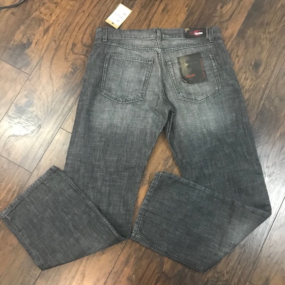 NWT Zara Man grey Jeans  Regular Fit 38 - Picture 2 of 8